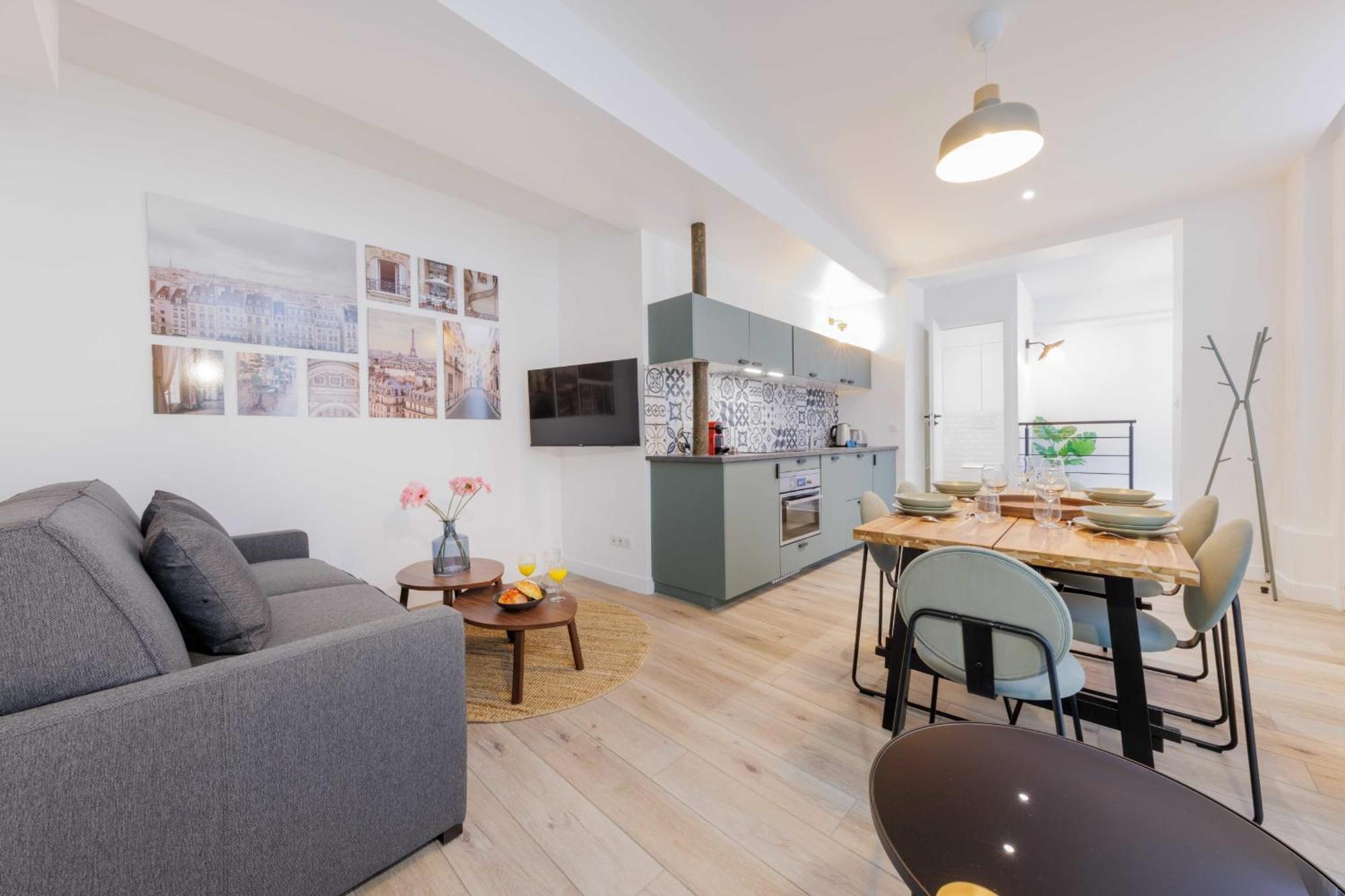 Exceptionnel Duplex A Proximite De Montmartre! Appartement Parijs Buitenkant foto
